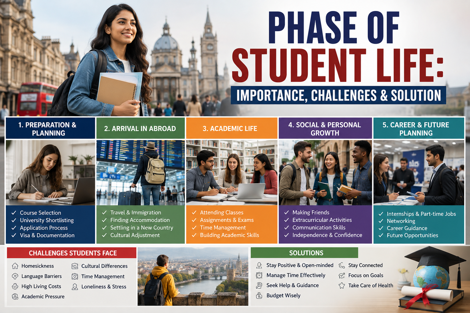 Phase of Student Life: Importance, Challenges & Solution